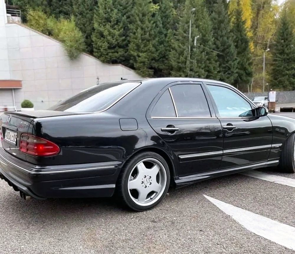 W210 Мерседес лупарик рестайл,бампер,порог,фара,амг е55,обвес,спойлер!
