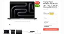 Ноутбук Apple MacBook M3 Pro  16.2 36 Гб