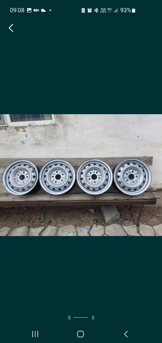 Продам 14 диски железные Toyota.  5×114.3.