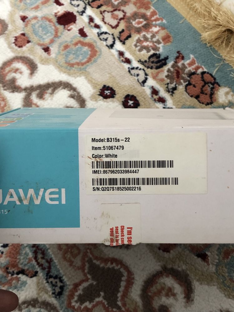 Huawei b315s-22 wi-fi 4g router