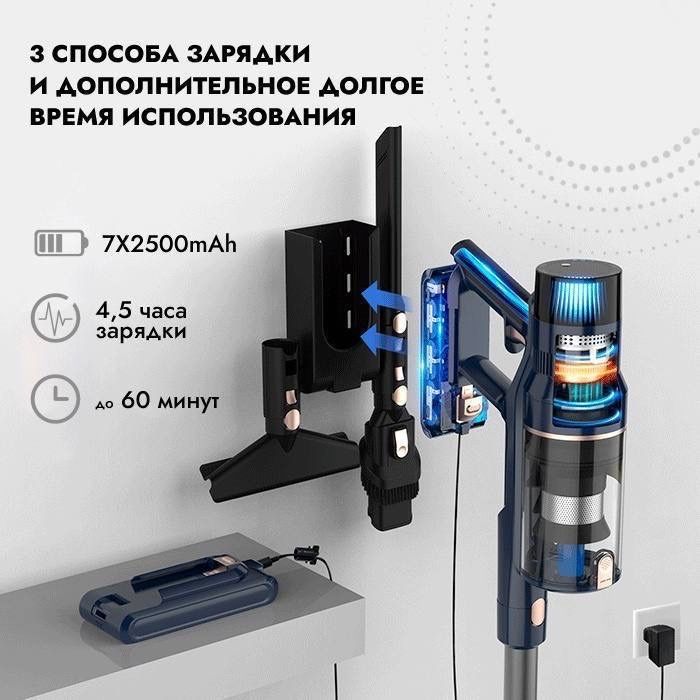 Пылесос Visconic S7 Комплектация: полная