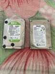 Жёсткие диски 3.5” — 1.5 ТБ WD и 500 ГБ Maxtor (внутренние SATA)