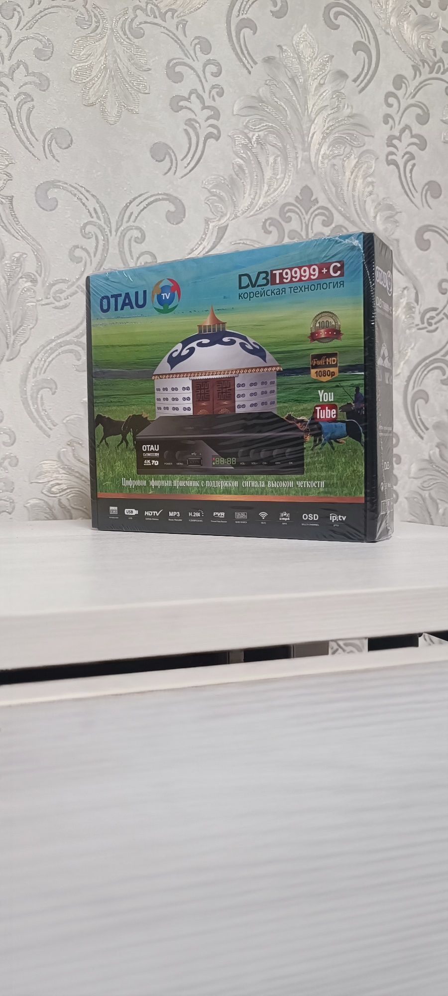 Приставка Отау Тюнер Ресивер. Отау та.OtauTV