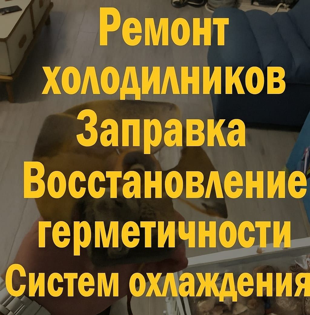 Ремонт холодильников & морозильника в Алматы заправка фриона