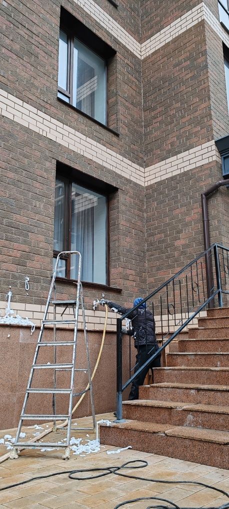 УТЕПЛЕНИЕ ПЕНОЗИОЛ крыш стен фасадов и пол