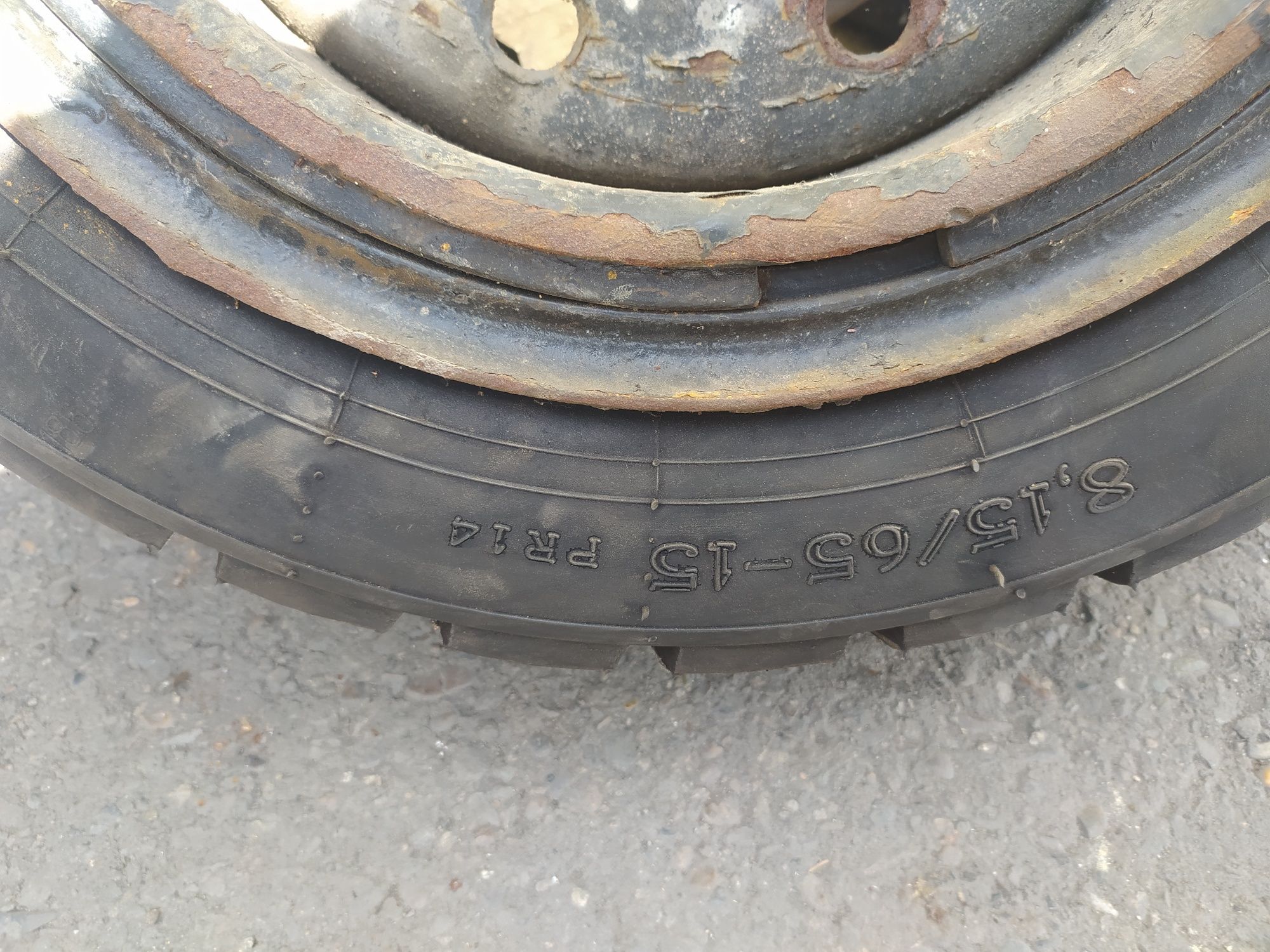 Колеса в сборе на кару