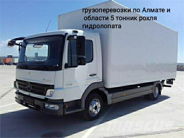 грузоперевозки доставка по Алматы гидроборт переезды рохля 5тонн