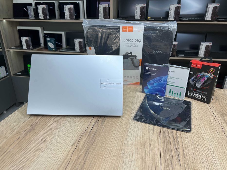 ASUS VivoBook 15 • Core i3‑1215U • 8ГБ • 512ГБ SSD • Серебристый • UHD