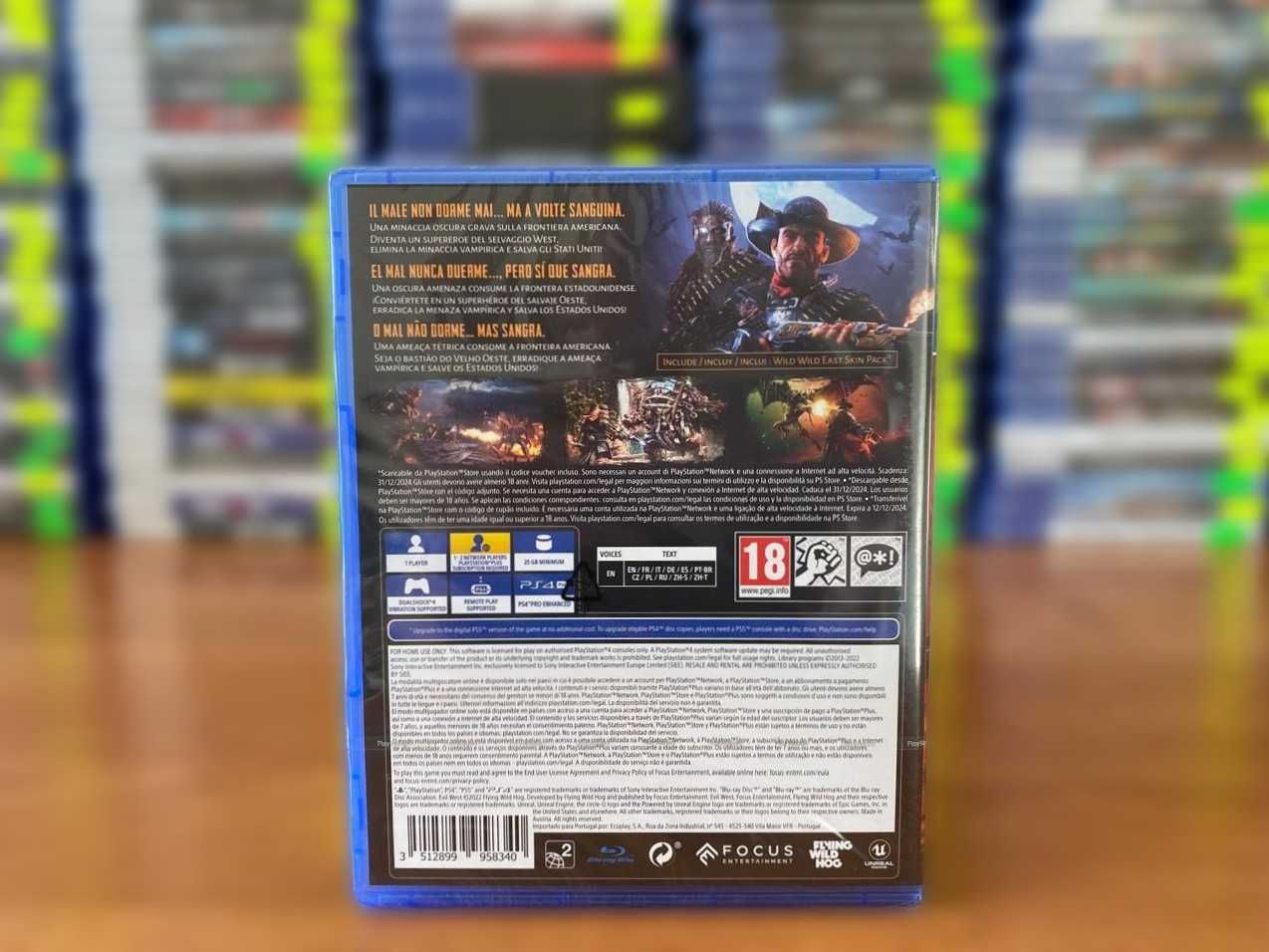 НОВЫЙ диск Evil West PS4/PS5 Большой Выбор Игр