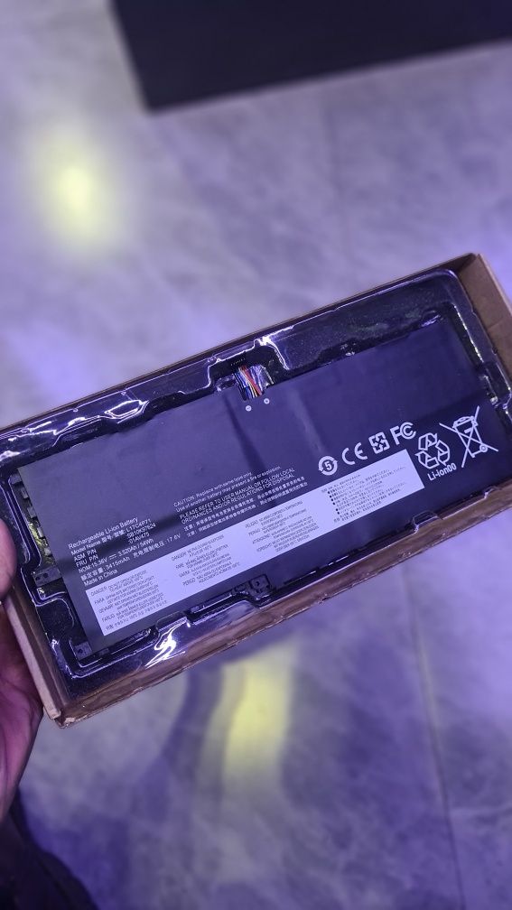 Аккумулятор для ноутбука thinkpad x1 yoga 3rd gen батарейка lenova