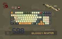 Механическая клавиатура Bloody s98 aviator