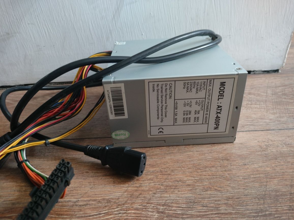Корпус + Блок питания на 400w