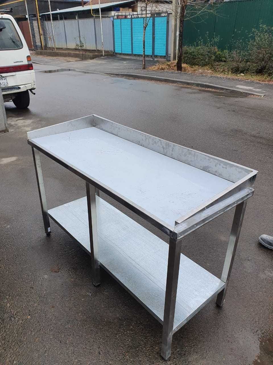 Кухонные Столы, для Столовой. Стеллажи, Ванны моечные,