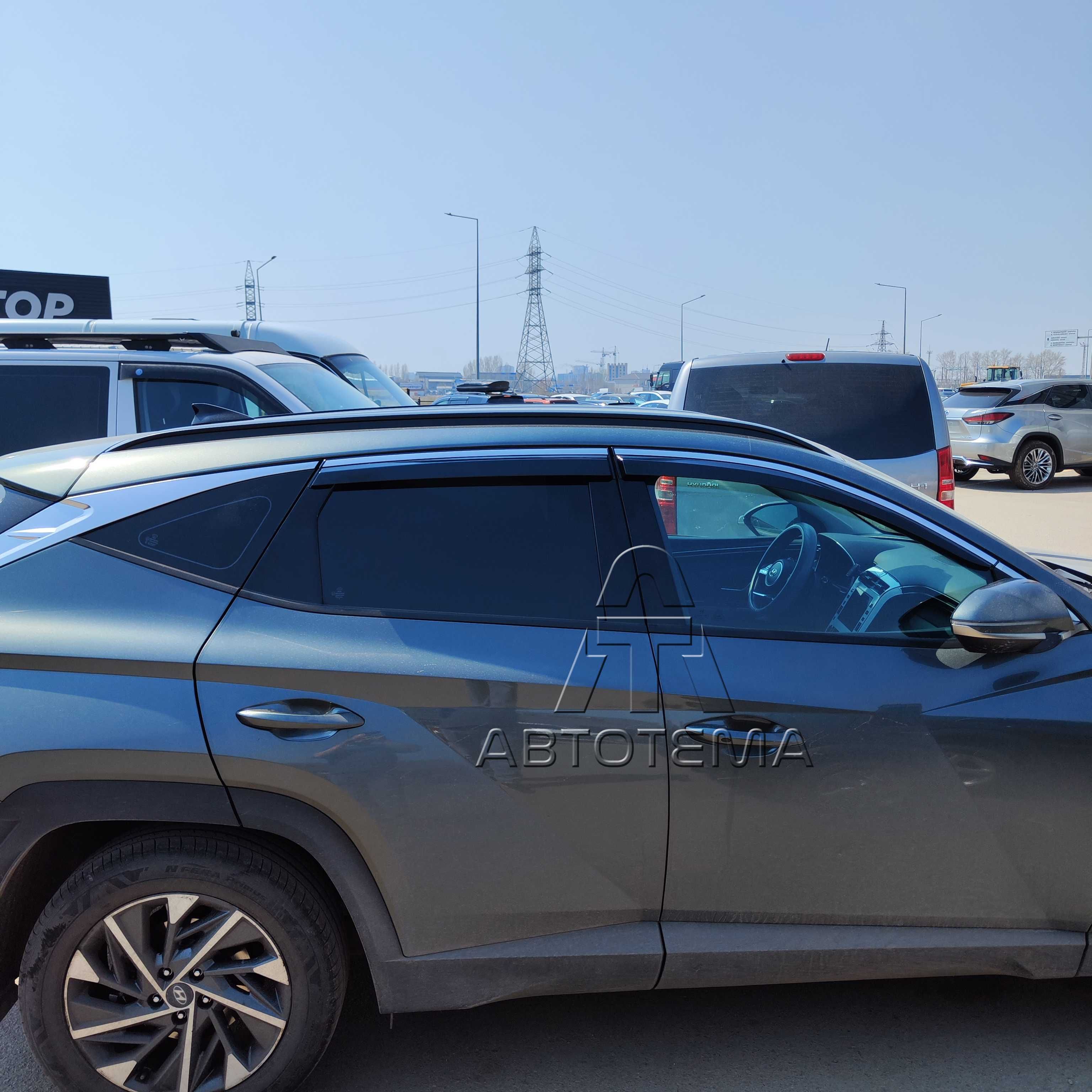 Ветровики Hyundai Solaris Accent Bayon Creta Elantra Getz I30 Palisade