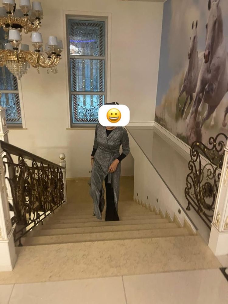 Комбенизон серебристый