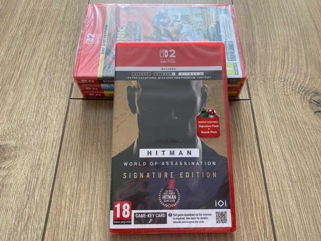 Новый Hitman:World of Assassination-Signature Edition Nintendo Switch2