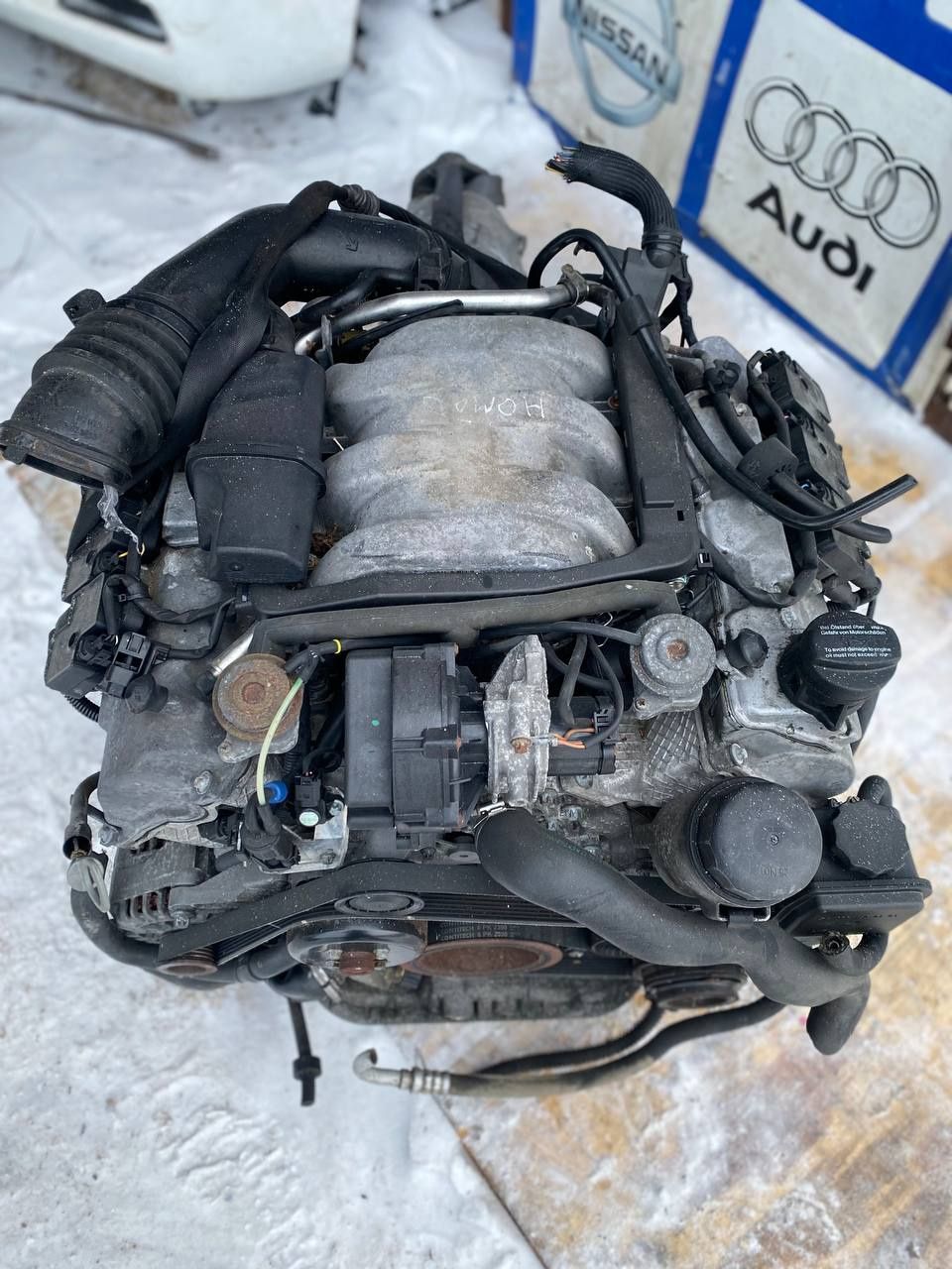 Двигатель M112 на Mercedes Benz ML320 W163, 3.2 литра;