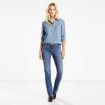 Новые женские прямые джинсы Levis