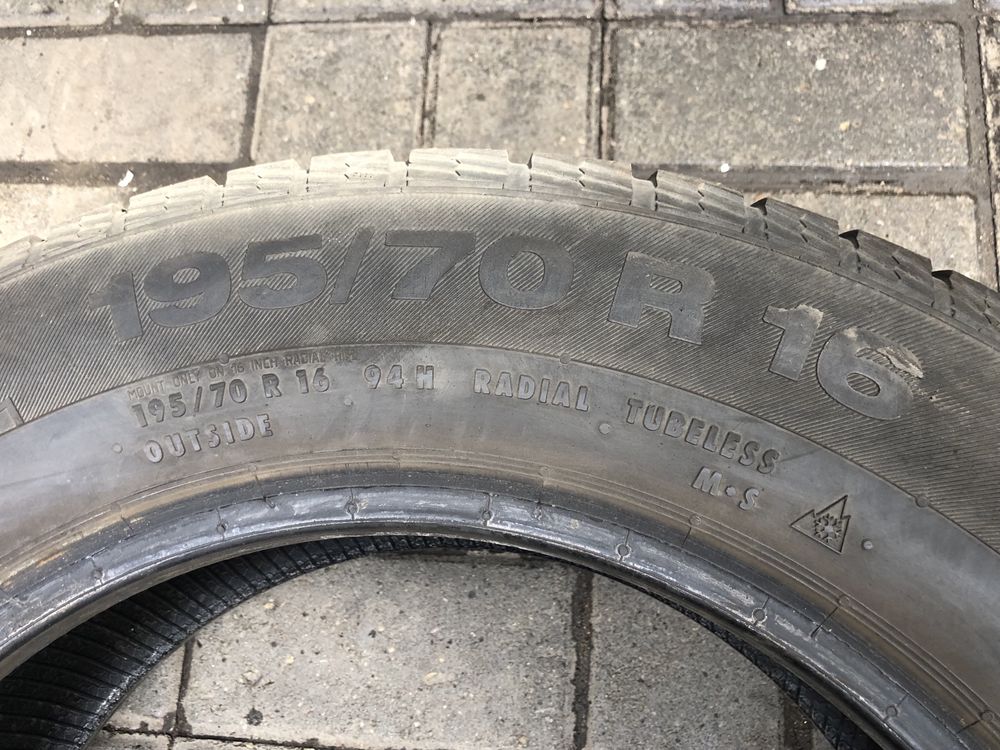 195/70/16 б/у из Германии