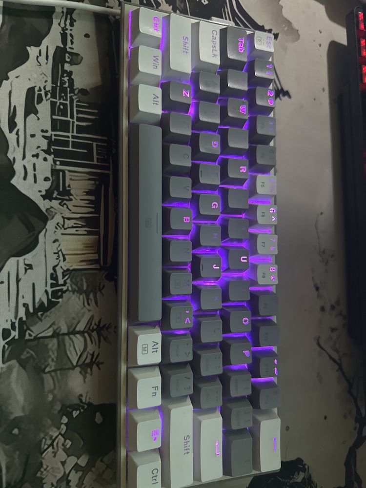 механическая клавиатура red dragon K-617 RGB