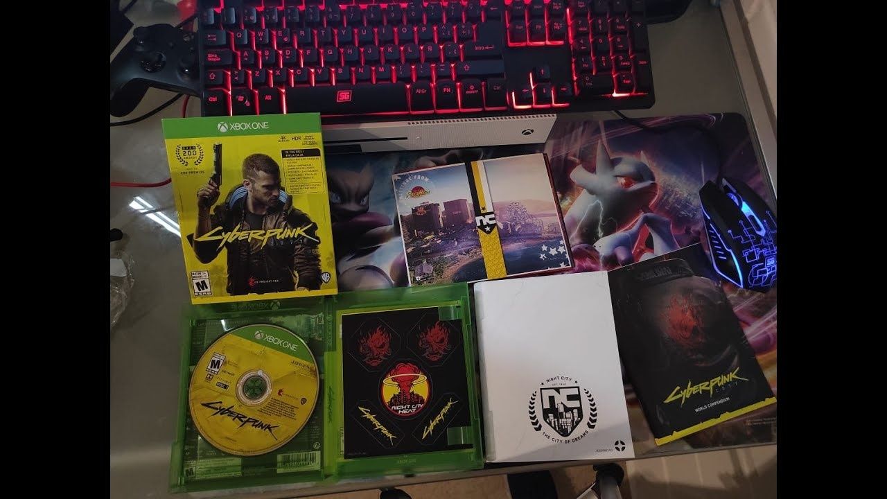 Игра на Xbox  cyberpunk