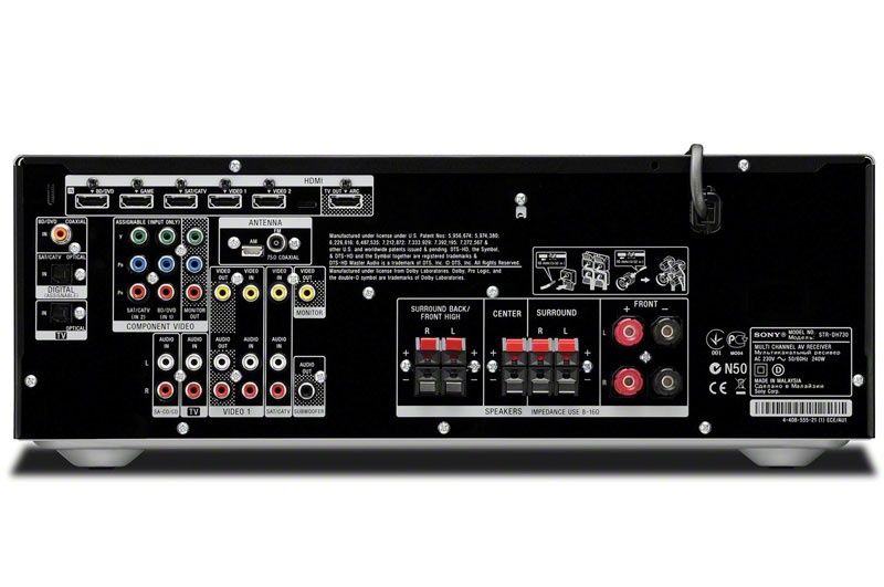 Усилитель- ресивер 7.1  Sony str dh520 аудио