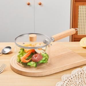 Кастрюля стеклянная