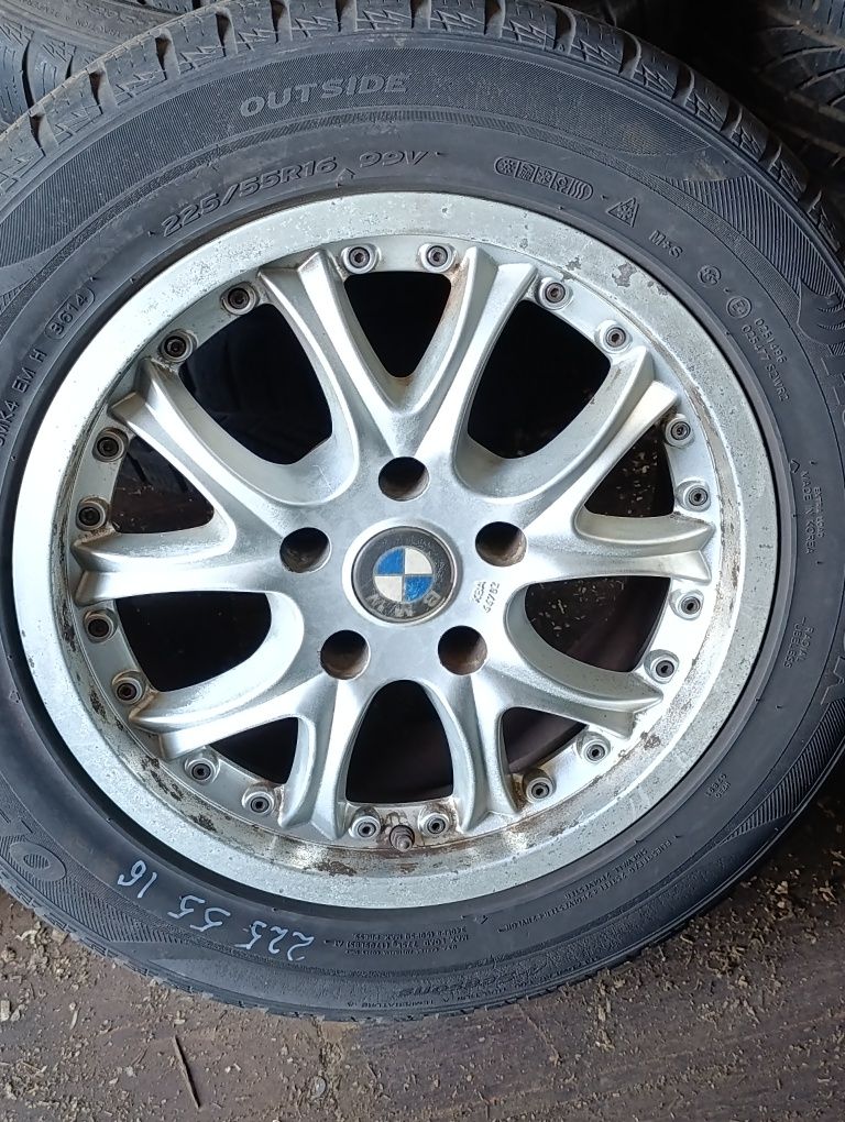 Диски л.п R16 c резиной на BMW 5*120