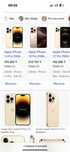 Iphone 14 pro gold esim 128gb