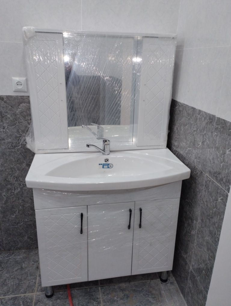 Раковина тумба зеркало