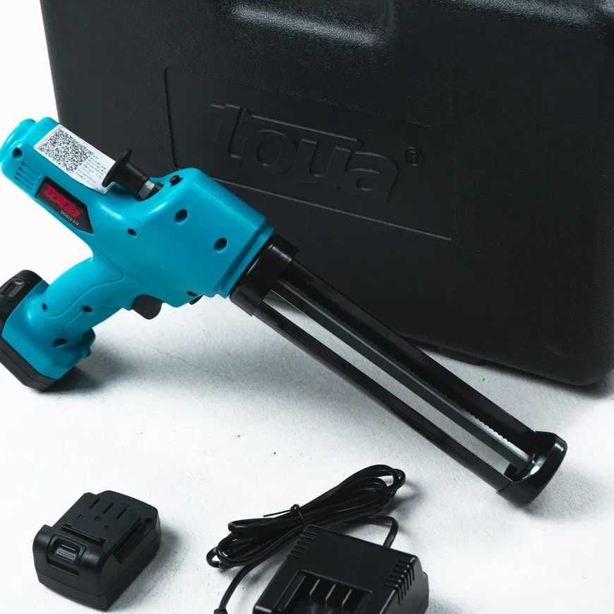 Аккумуляторный
пистолет для
герметика и клея
Toua DCG72-310