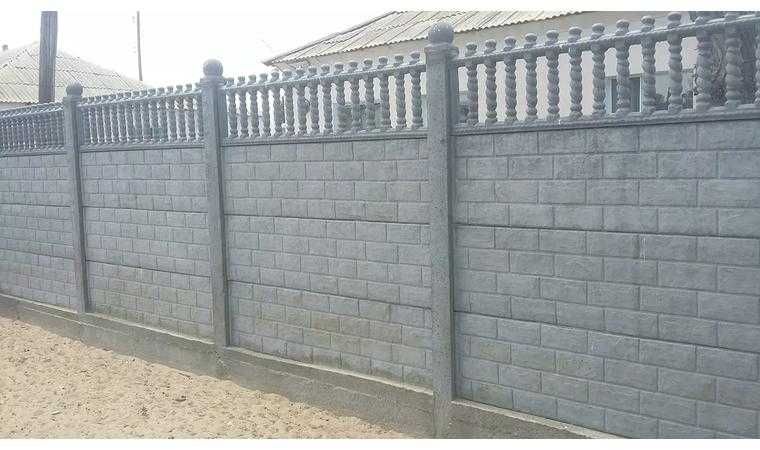 Еврозабор с установкой Шлакоблок Кирпич Брусчатка Ворота забор ограда