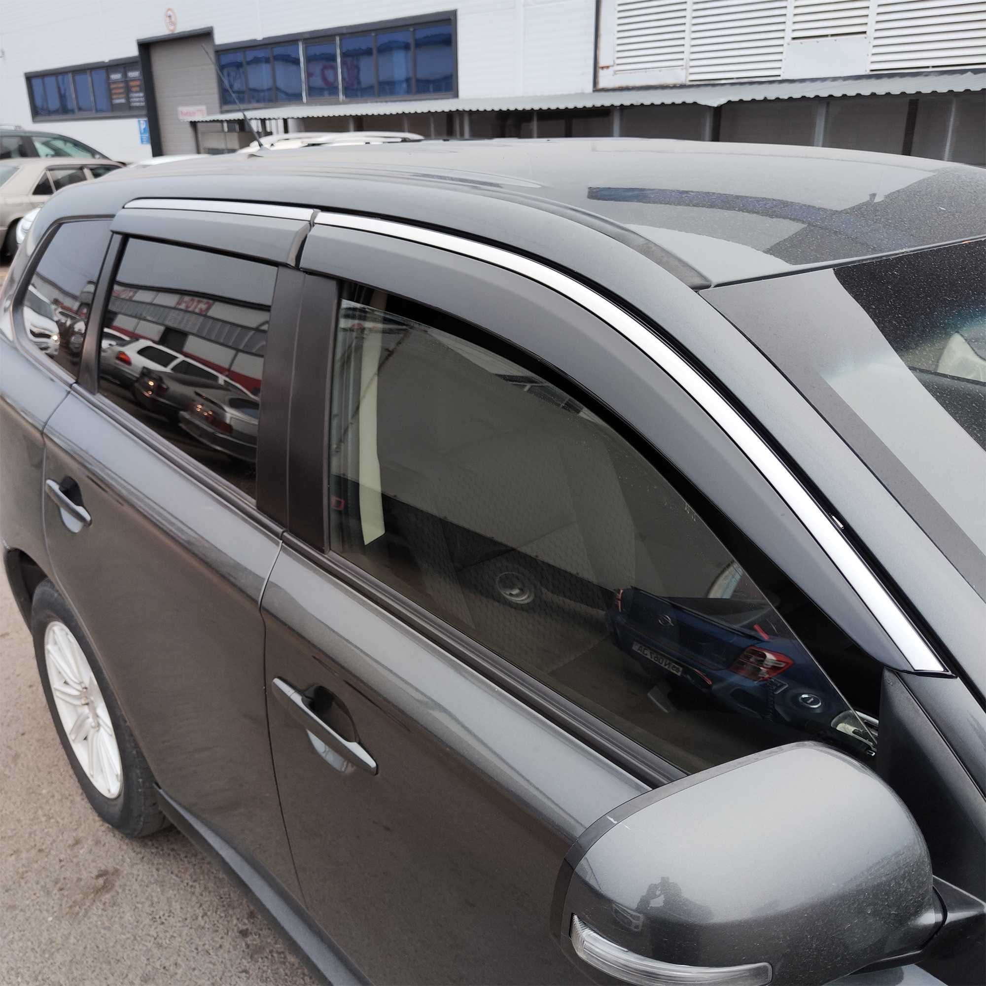 Ветровики Mitsubishi Outlander, Lancer, L200, Delica, Carisma, Galant