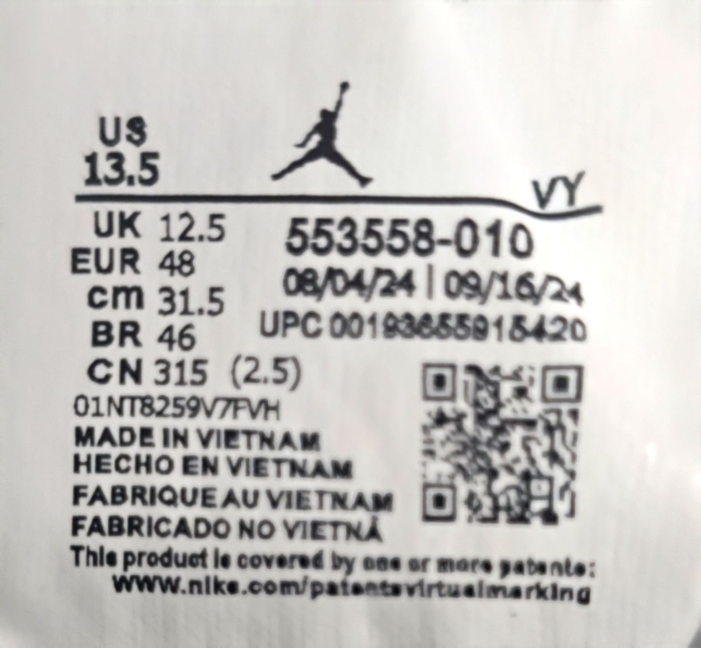 Кроссовки Nike Air Jordan 1 Retro Low NS