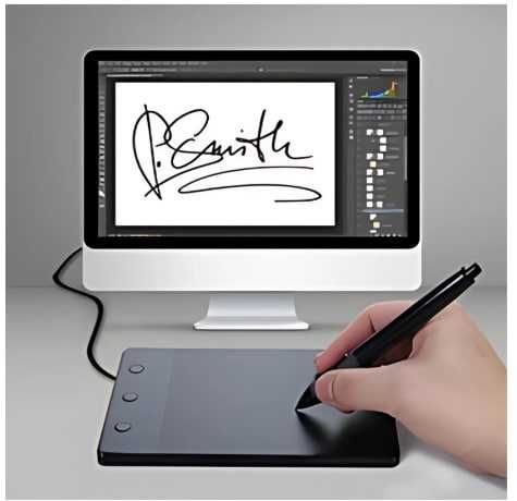 Графический планшет HUION H420 черный