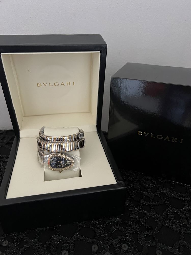 Часы змейка bvlgari