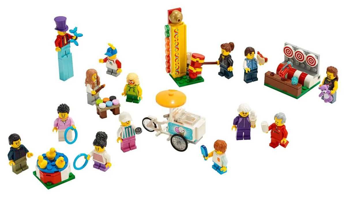 LEGO City 60234 Комплект мини-фигурок Весёлая ярмарка Новый ОРИГИНАЛ