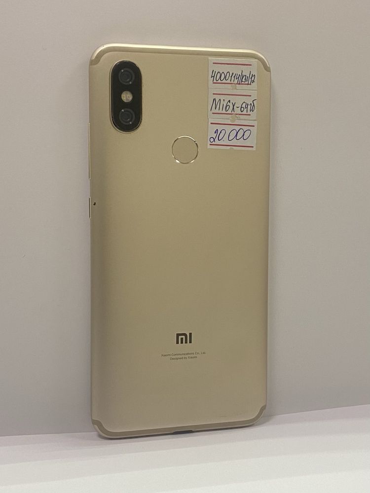 Телефон Mi6X, 64gb, ЖанТаС ломбард, г. Астана