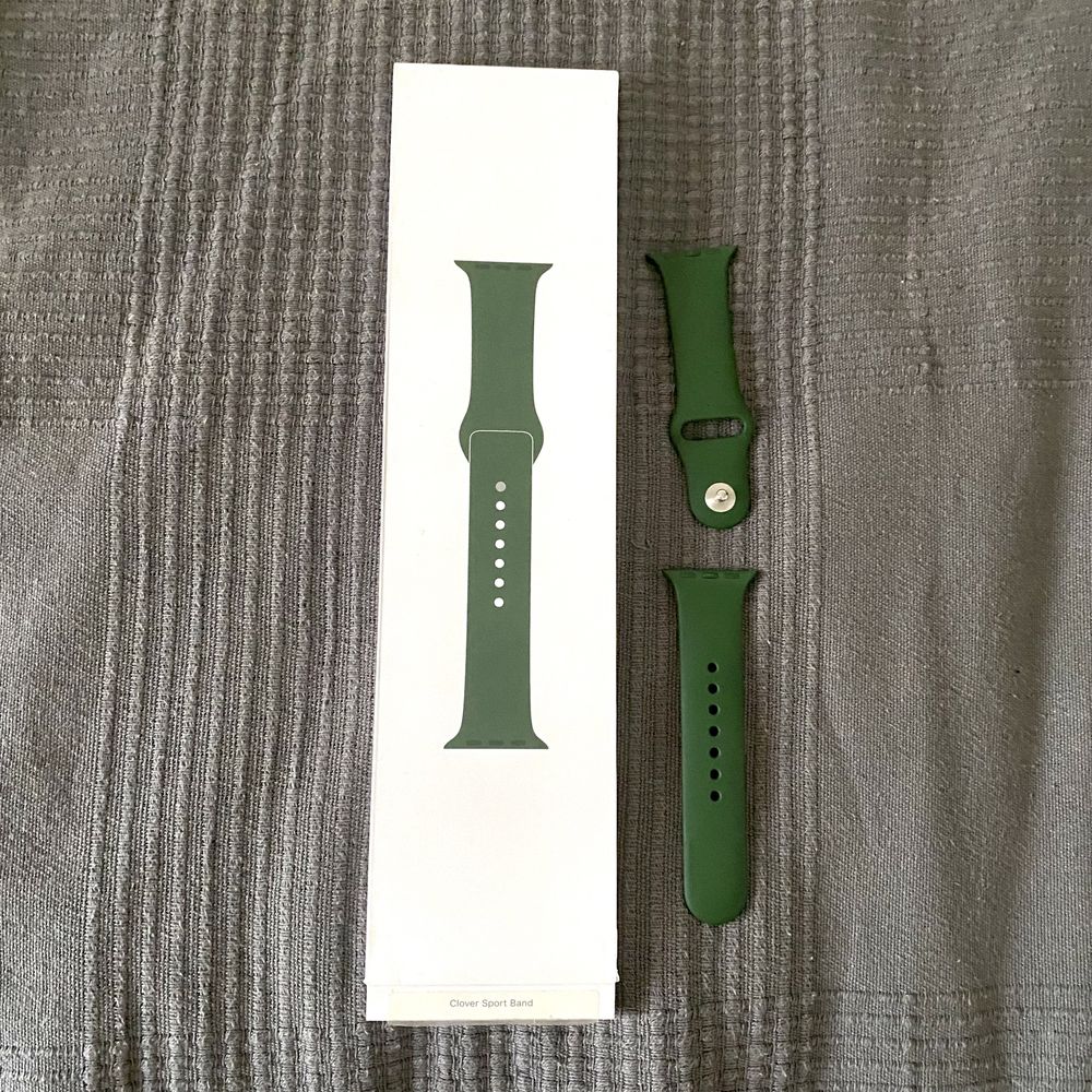 Apple Watch 7, 41 mm, зеленые, б/у