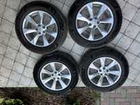Продам оригинальные диски Lexus r18 с резиной зимней резиной Michelin