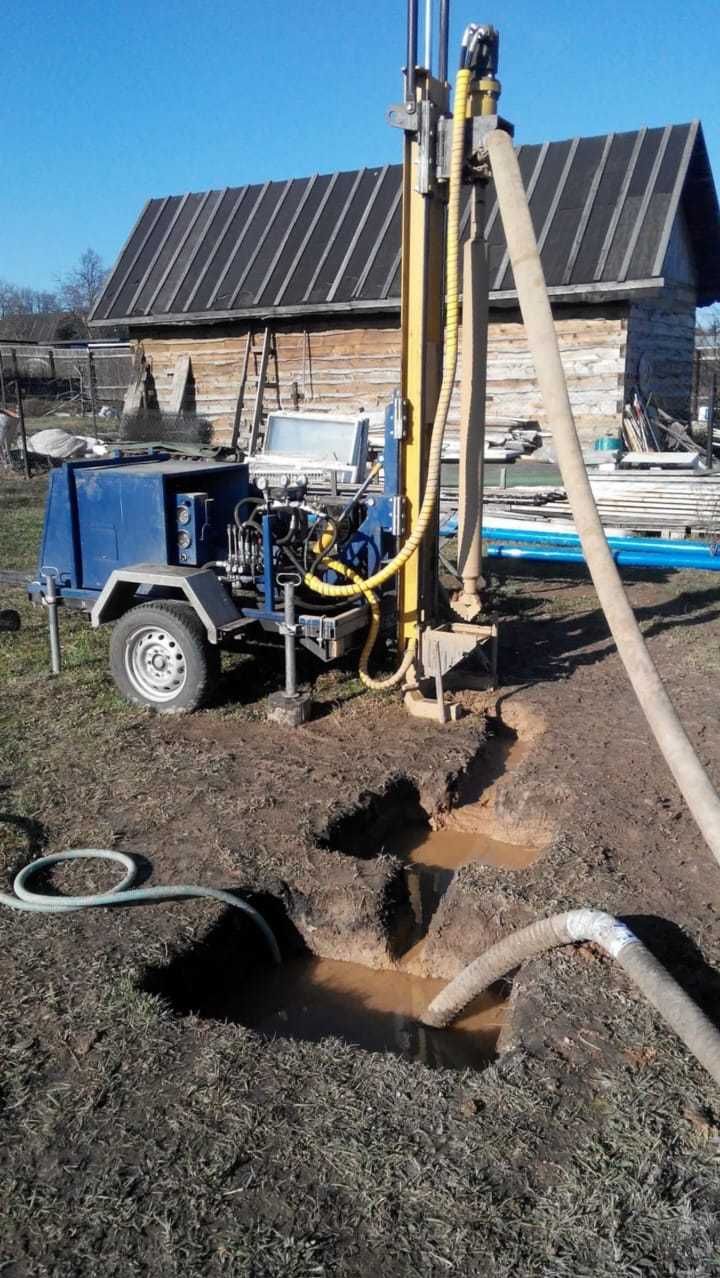 Бурение скважин на воду глубина от 20 до 200 метров. Ремонт СКВАЖИН.
