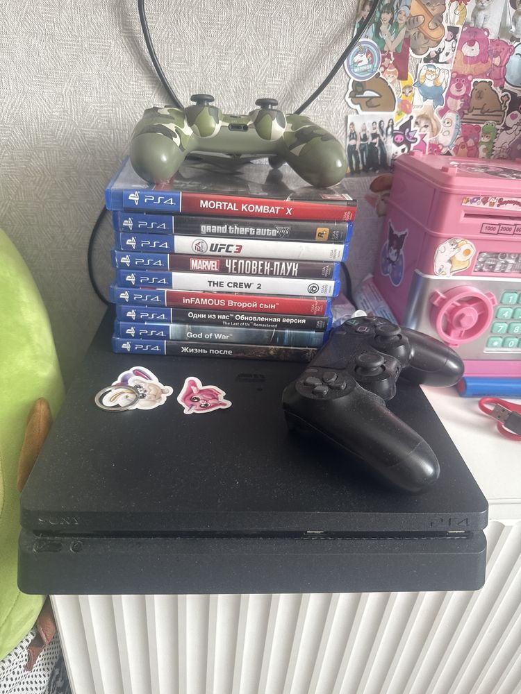 Пррдам PS 4 + игры джостики
