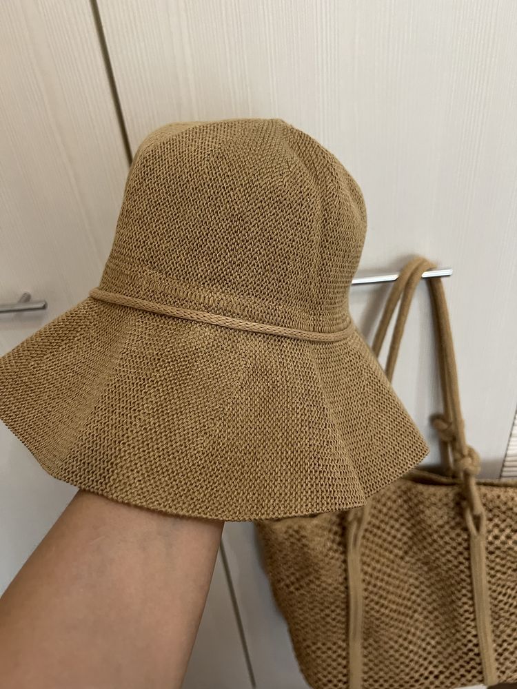 Сумка шляпа пляжные