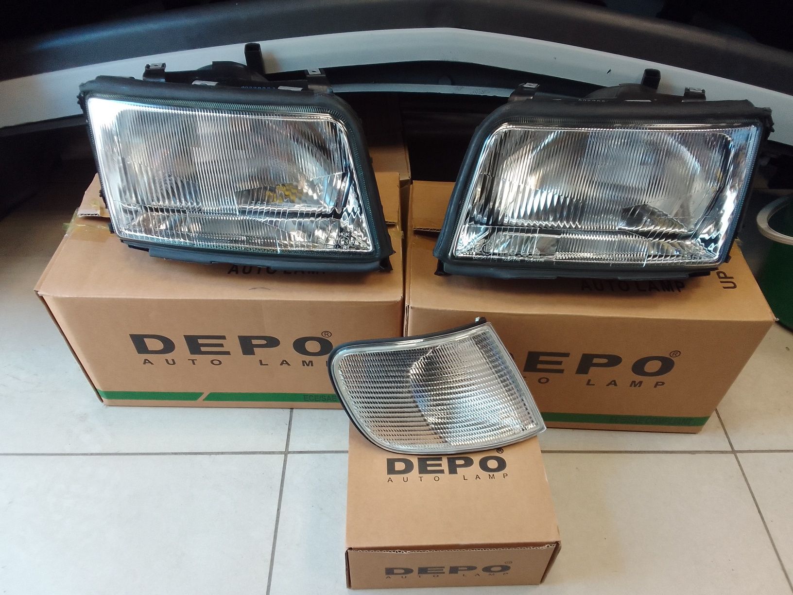 Фары Депо DEPO Ауди 100 с4, 80 б4. Пассат б3