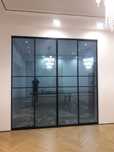 Раздвижные двери из алюминиевого профиля в стиле LOFT