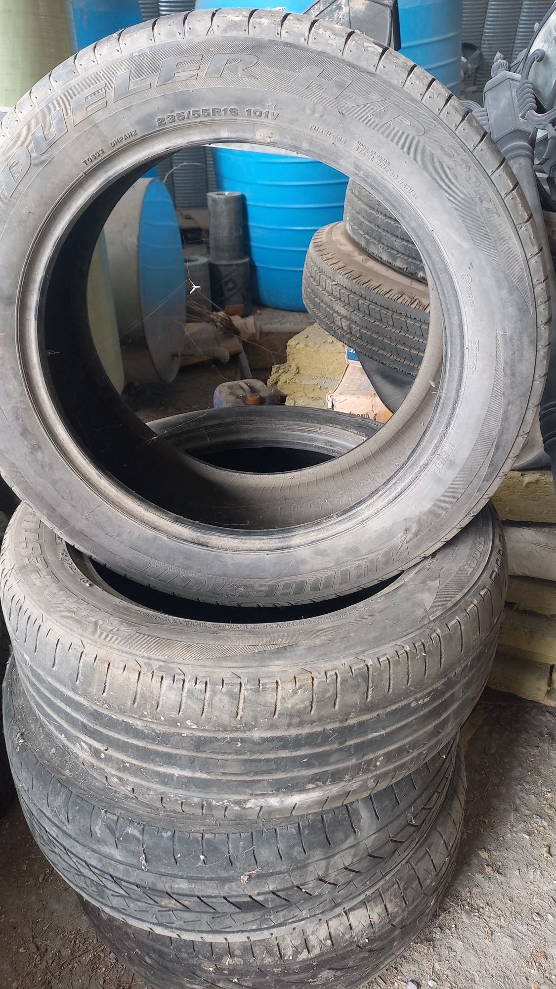Летняя резина 235/55/ R19, фары мерседес