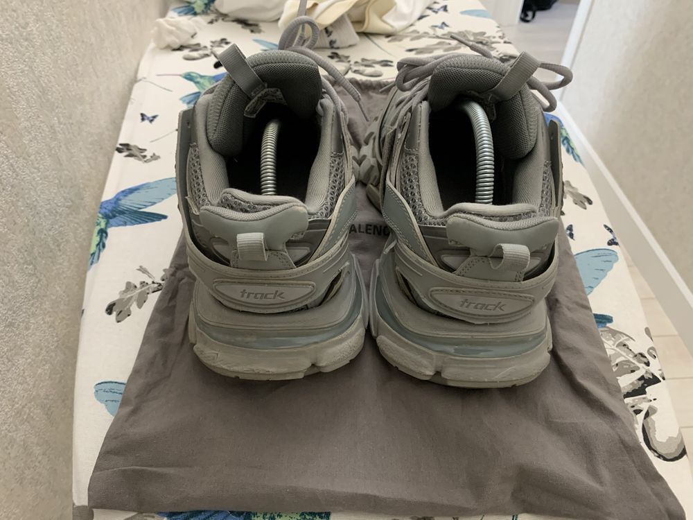 balenciaga track 1 full grey оригинал