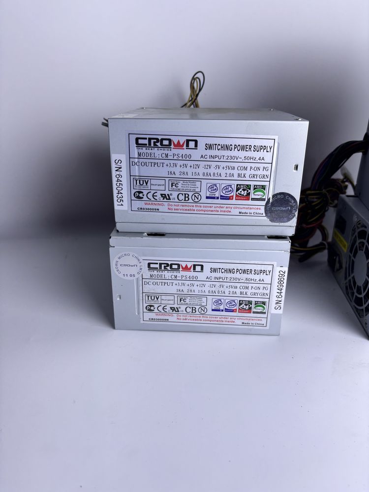 Блоки питания 350-400W