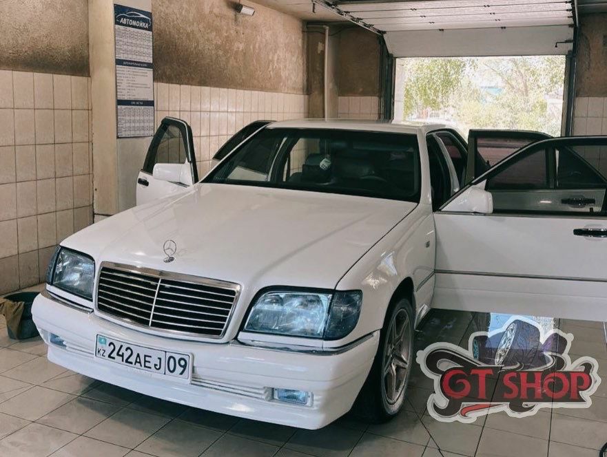 Бампер на W140 мерседес кабан