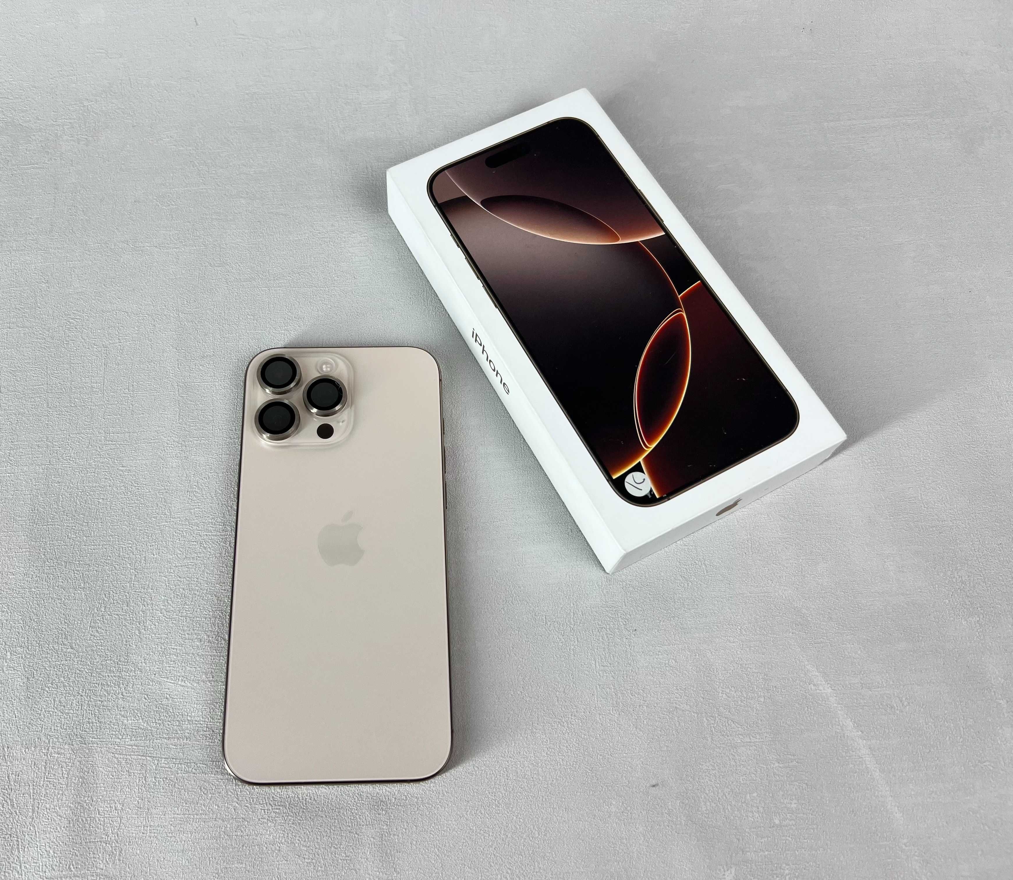 Продам почти новый Айфон 16 PRO MAX 256, аккум 100%. гар. талон
